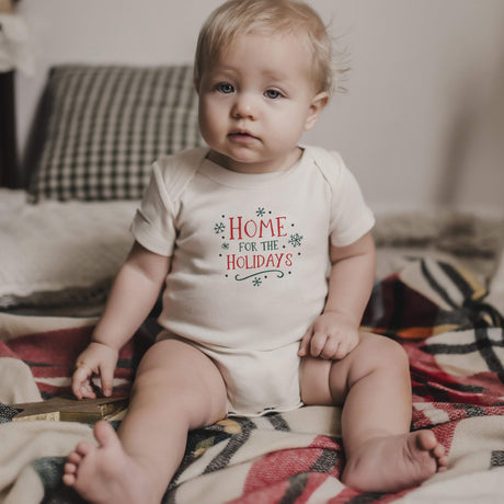 graphic bodysuit | home for the holidays - HoneyBug 