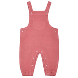 Waffle Overalls - Terra Cotta - HoneyBug 