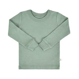 baby pajamas | Basil Green - HoneyBug 