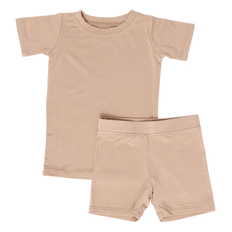 Desert Lark - CloudBlend™ Short Sleeve Pajamas Set - HoneyBug 