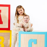 Dino ABC Bamboo Convertible Footie - HoneyBug 