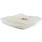 Luxury Satin Border Blanket - Ivory