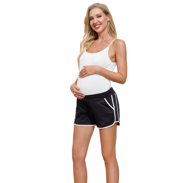 EveryMama EveryWear™️ Maternity Postpartum Shorties - Black - HoneyBug 