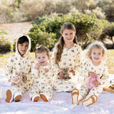 Bunny Workshop French Terry Kids Daywear Jogger Set - HoneyBug 
