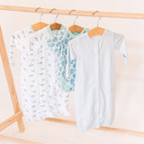 Dino Print Converter Gown - HoneyBug 
