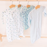 Dino Print Converter Gown - HoneyBug 