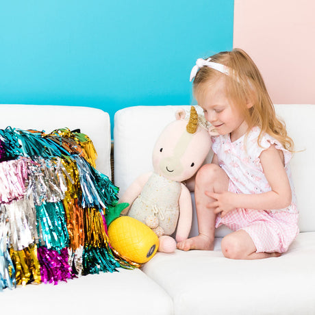 Pink Gingham Shorts - HoneyBug 