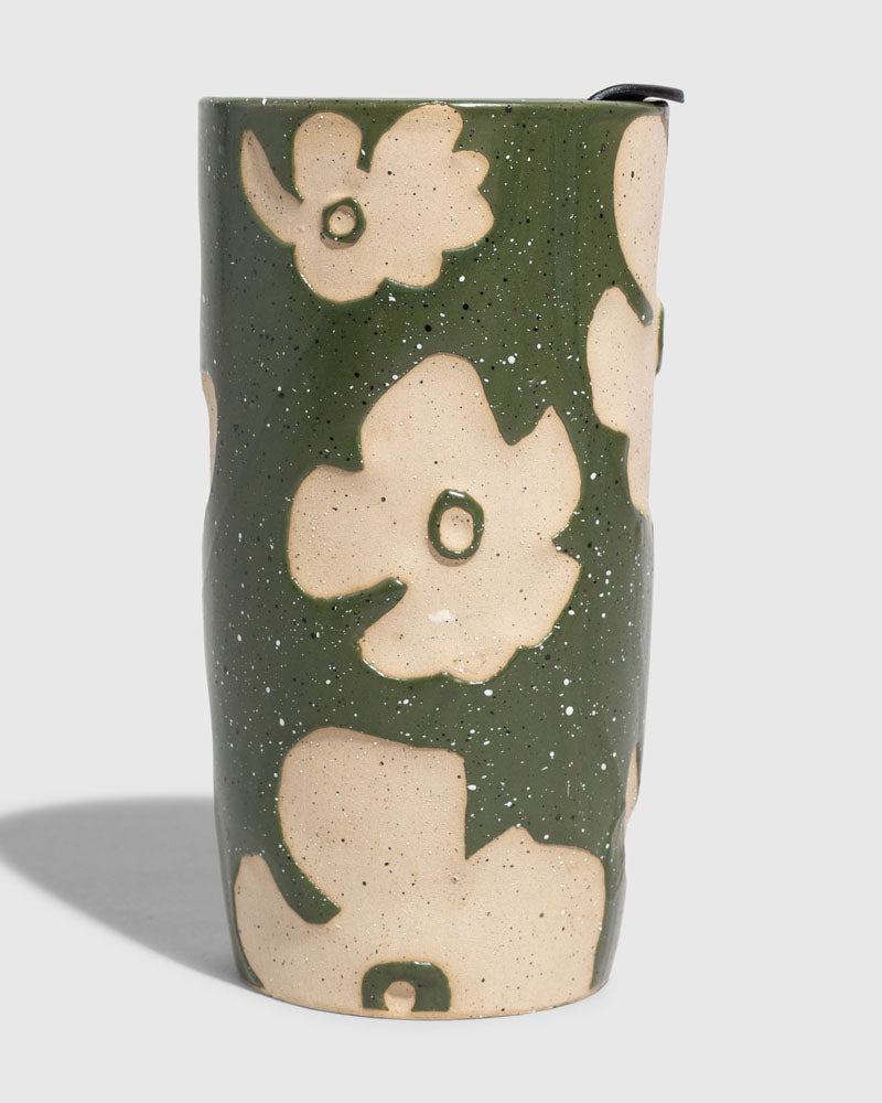 10 oz. Insulated Stoneware Travel Mug - HoneyBug 