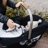 Infant Car Seat Footmuff - Pearl - HoneyBug 