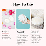 Cotton Candy | PediPOP! Pedi Buffer & Nail File - HoneyBug 