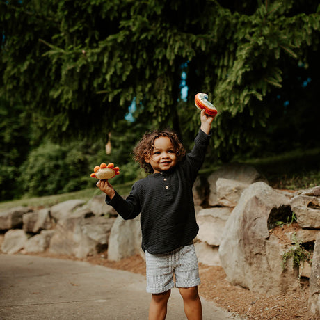 Friendly Rainbow Rattle - HoneyBug 