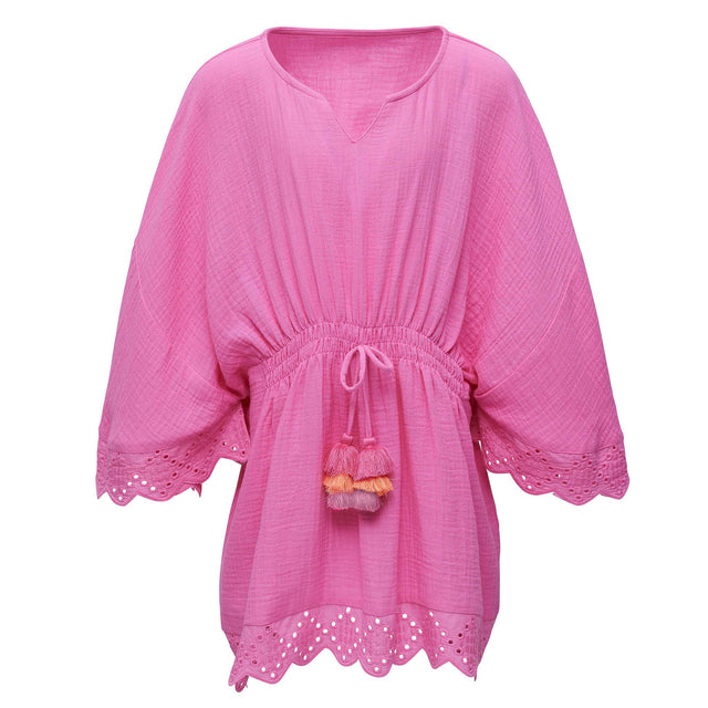 Bubble Gum Beach Cover Up - HoneyBug 