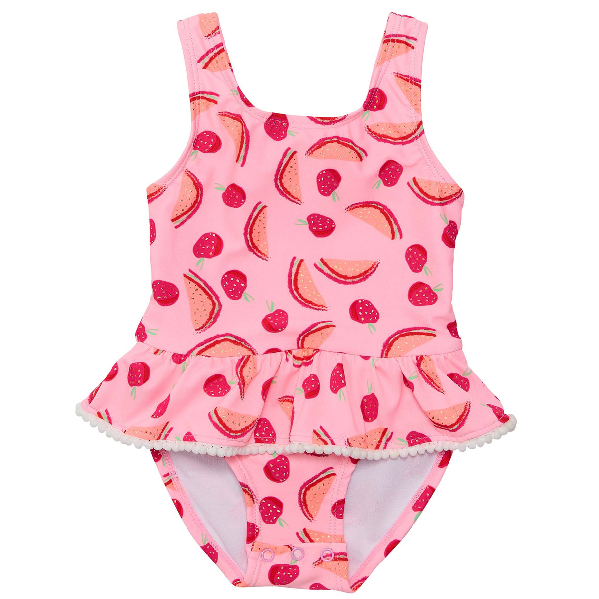Berry Sweet Skirt Swimsuit - HoneyBug 