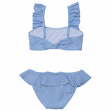 Parisian Summer Frilled Bikini - HoneyBug 