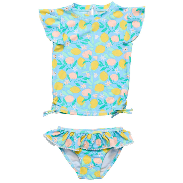 Lemon Drops SS Ruffle Set - HoneyBug 