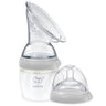 Haakaa Gen 3 Silicone Breast Pump Flange and Bottle Set 160 ml/6 oz - HoneyBug 