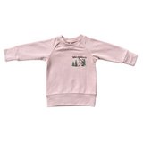 Girl's Raglan Sweatshirt - HoneyBug 