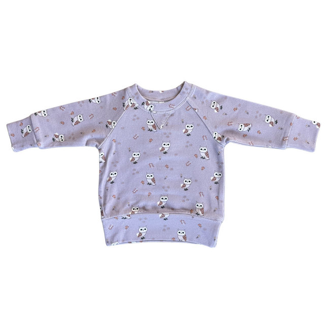 Girl's Raglan Sweatshirt - HoneyBug 
