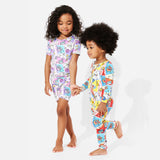 Comic Hero Bamboo Convertible Footie - HoneyBug 