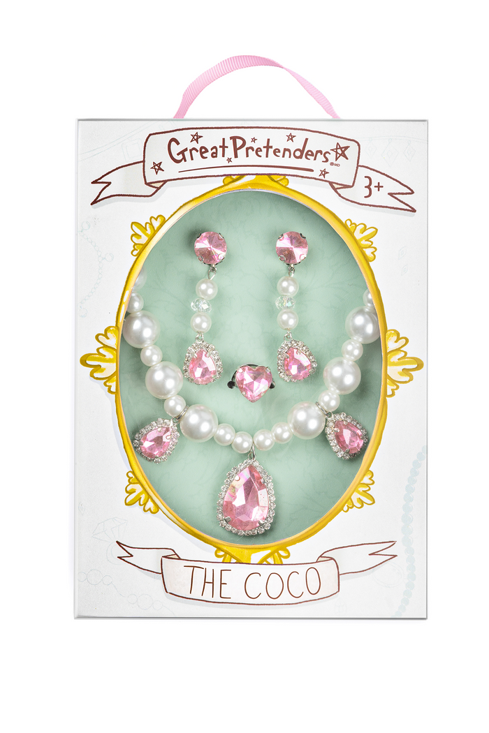 The Coco 4-piece Costume Jewelry Set - HoneyBug 