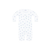 Blue Heart Print Converter Gown - HoneyBug 
