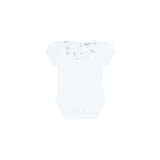Blue Heart Print Onesie Set - HoneyBug 
