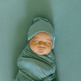 Stretch Knit Crib Sheet - Harbor - HoneyBug 