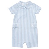 Henry Boys' Pima Cotton Shortall - Classic Stripe - HoneyBug 
