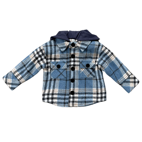 Hooded Shacket - HoneyBug 