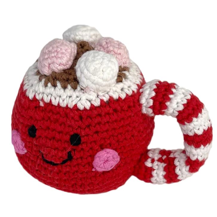 Hot Chocolate Plush Toy Rattle - HoneyBug 