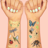 Buggin' Out Tats - 48 Foil Temporary Tattoos