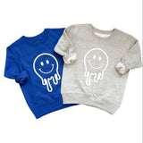 Smiley Drip Crewneck