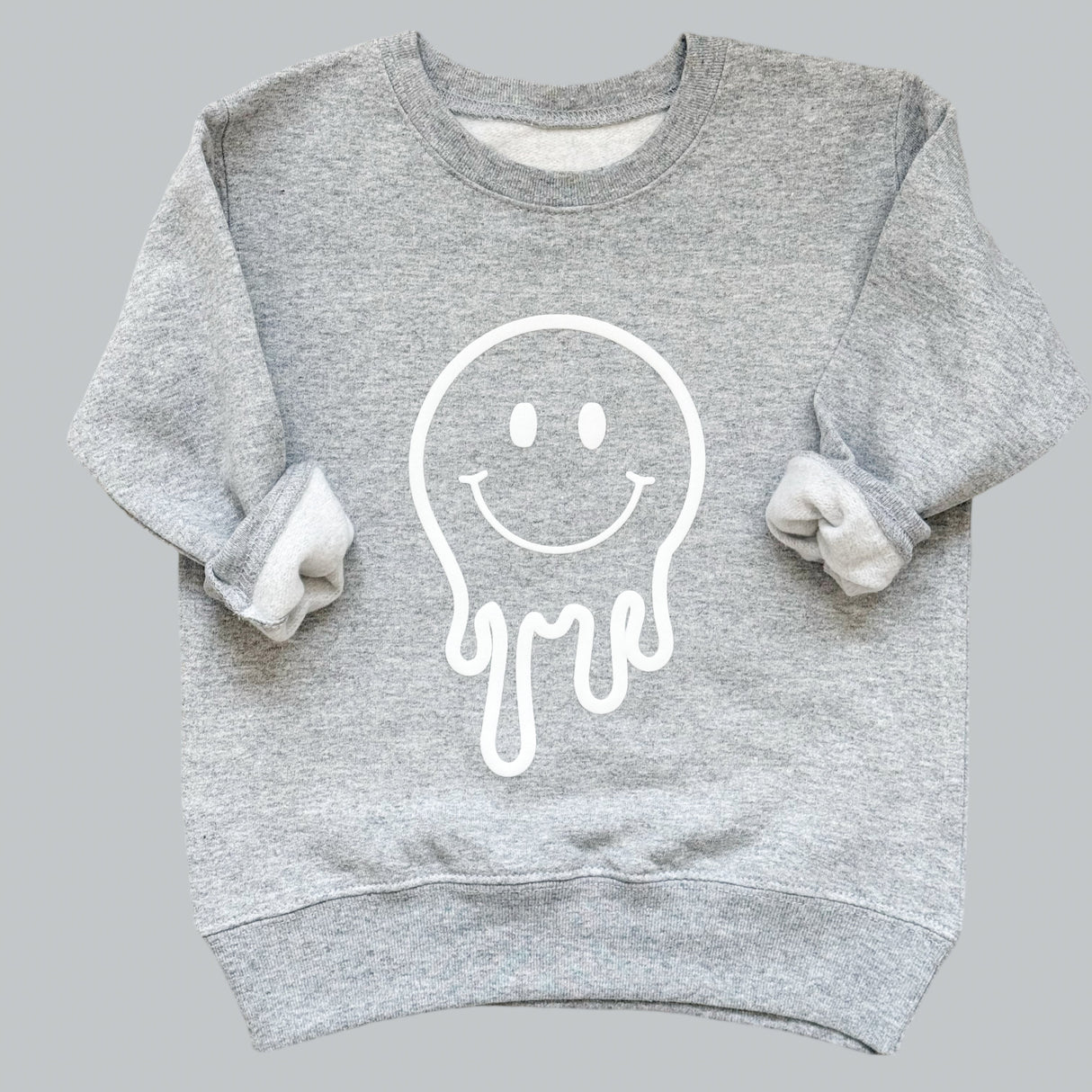 Smiley Drip Crewneck