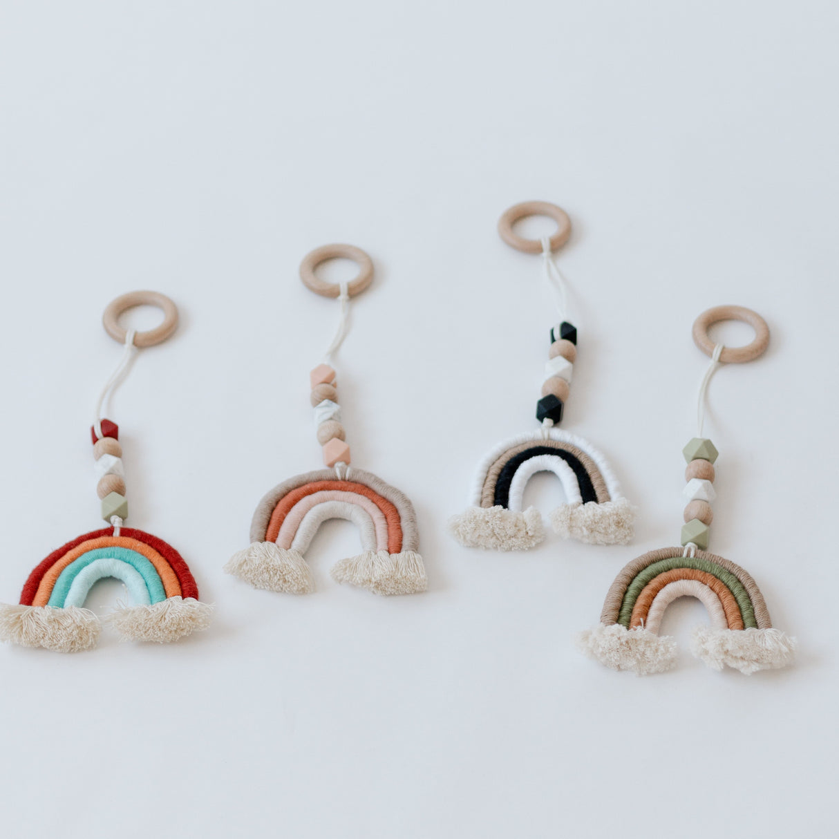 Rainbow Carseat Garland/Gym Toy/Car Ornament