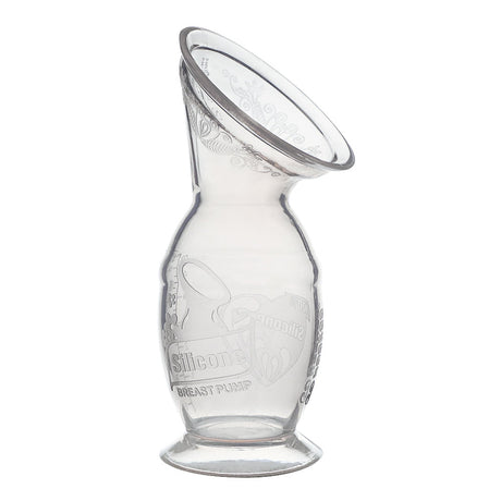 Haakaa Gen 2 Silicone Breast Pump with Suction Base 5 oz and Silicone Flower Stopper Set - HoneyBug 