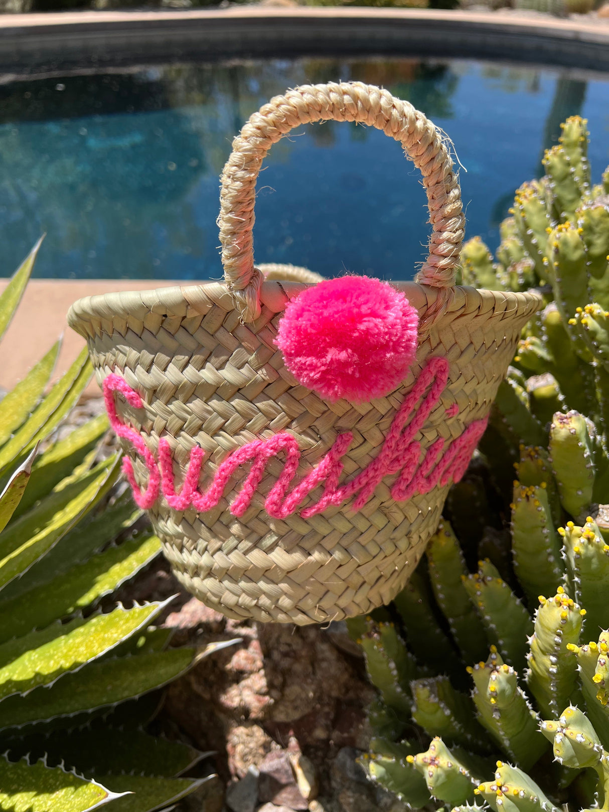 Sunshine Tote- Medium Pink - HoneyBug 