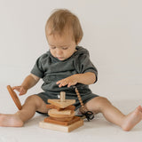 Wooden Shape Stacker