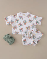 Shorts Set | Happy Bows - HoneyBug 