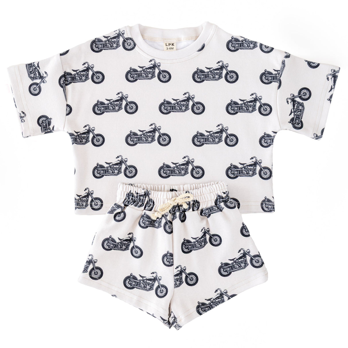 Shorts Set | Born to Ride - HoneyBug 
