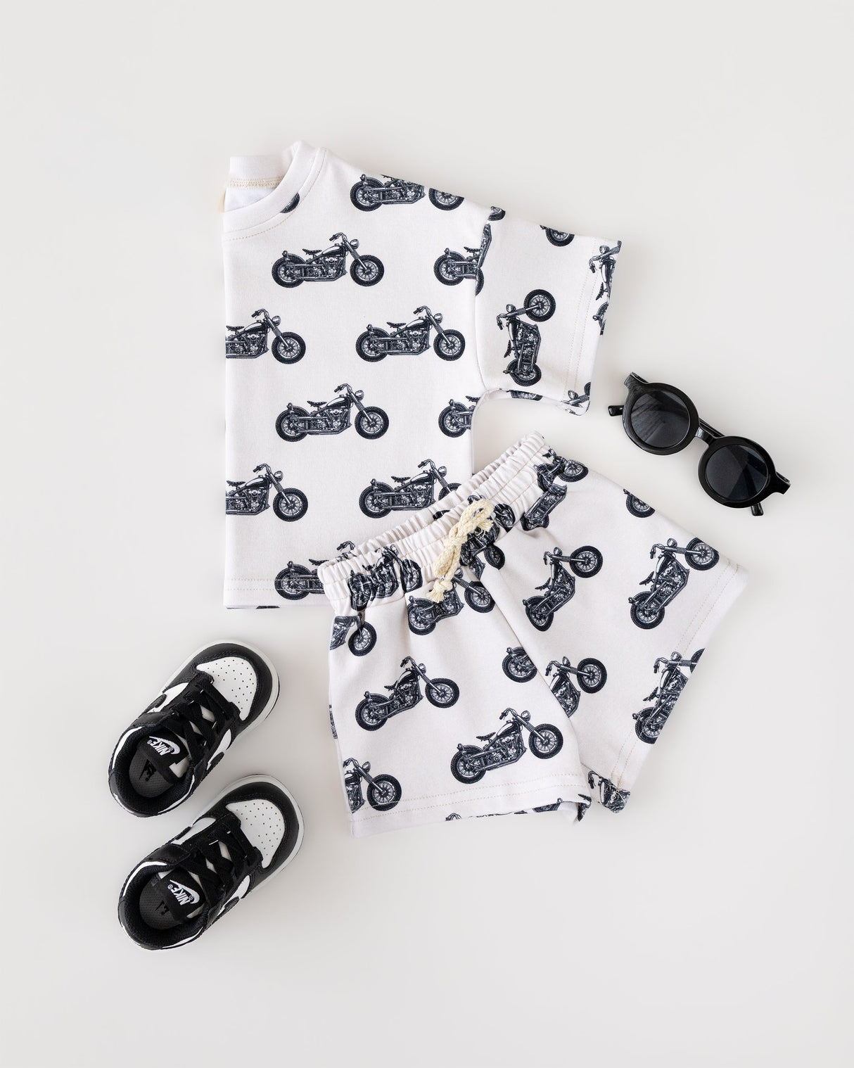 Shorts Set | Born to Ride - HoneyBug 