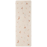 Cotton Muslin Swaddle Blanket - Pink Bird - HoneyBug 