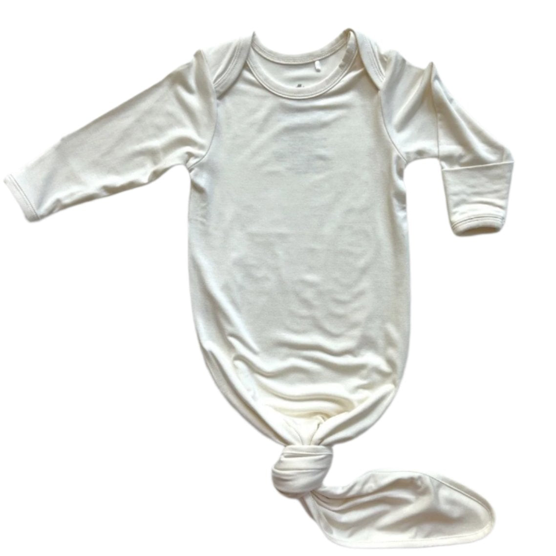 BAMBOO KNOTTED GOWN- Natural - HoneyBug 