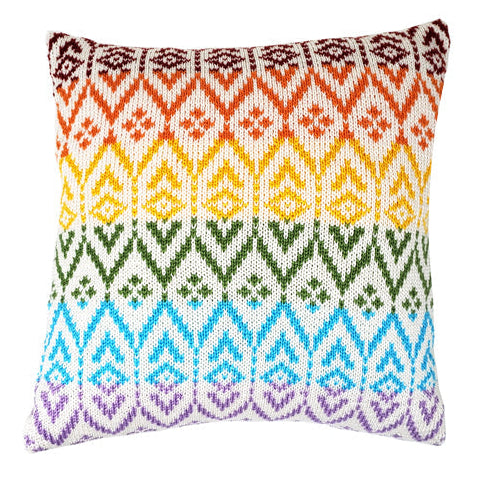 Rainbow Pattern 12" Pillow