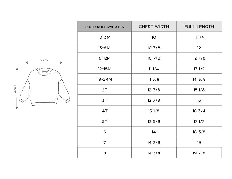 Knit Sweater - HoneyBug 