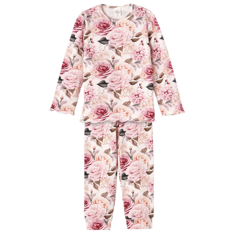 Garden Bouquet Girl's Bamboo Pajama Set - HoneyBug 