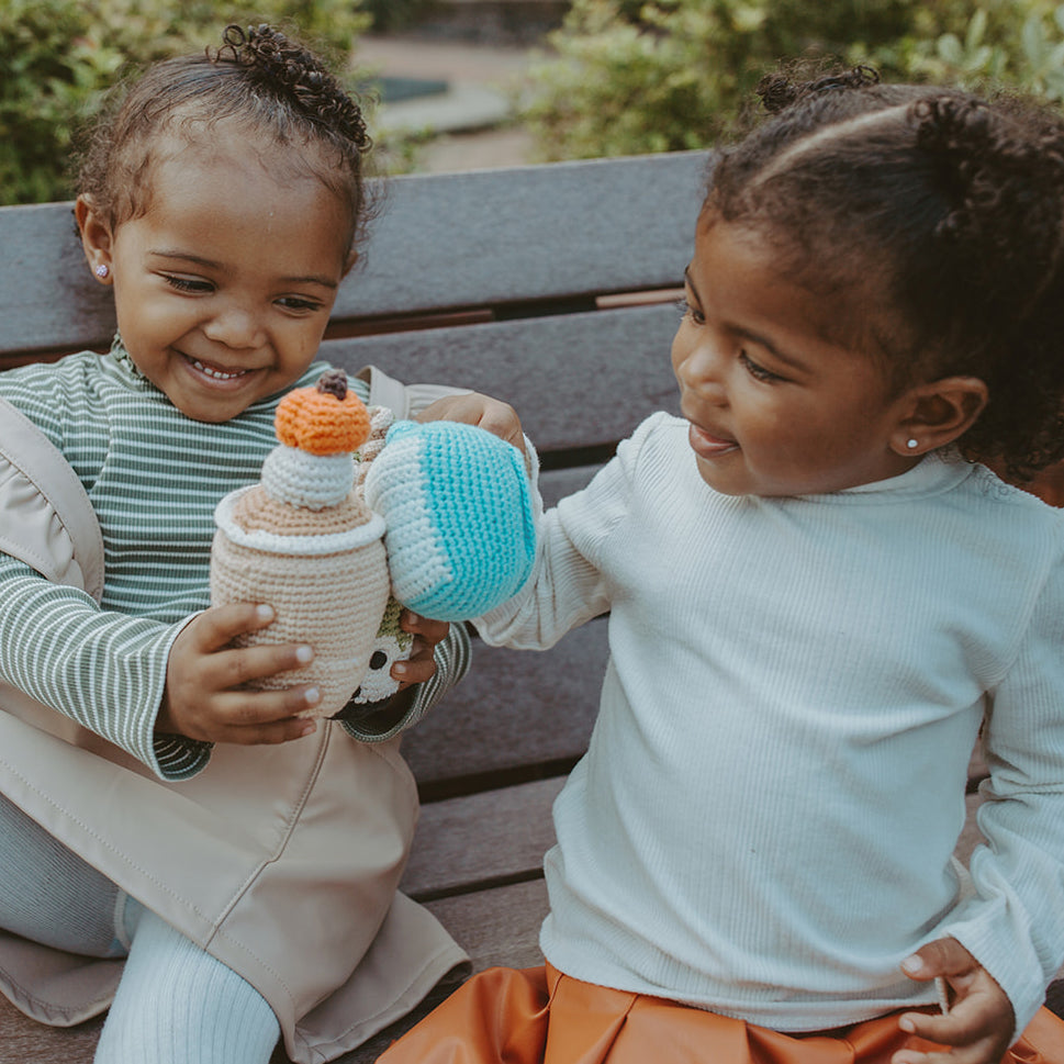 Friendly Plush Pumpkin Spice Latte - HoneyBug 
