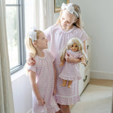 Camden Girls' Dress - Pretty Pink Bows - HoneyBug 