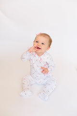 Alex the Alpaca Footie - HoneyBug 