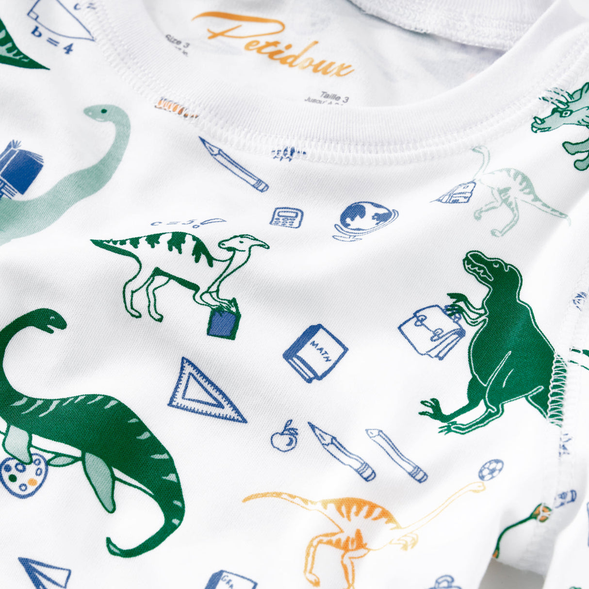 Dinos Enjoying School Babyset