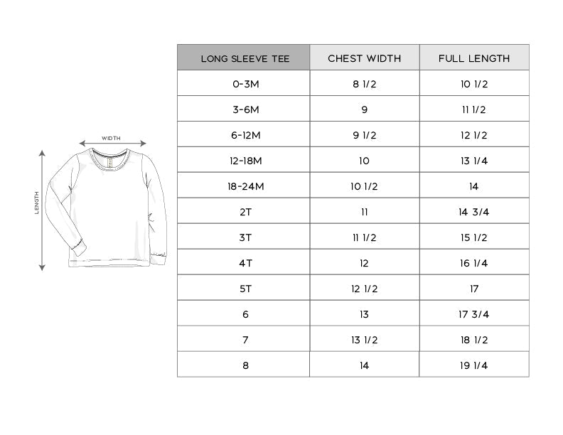 Girl's Long Sleeve Tee - HoneyBug 